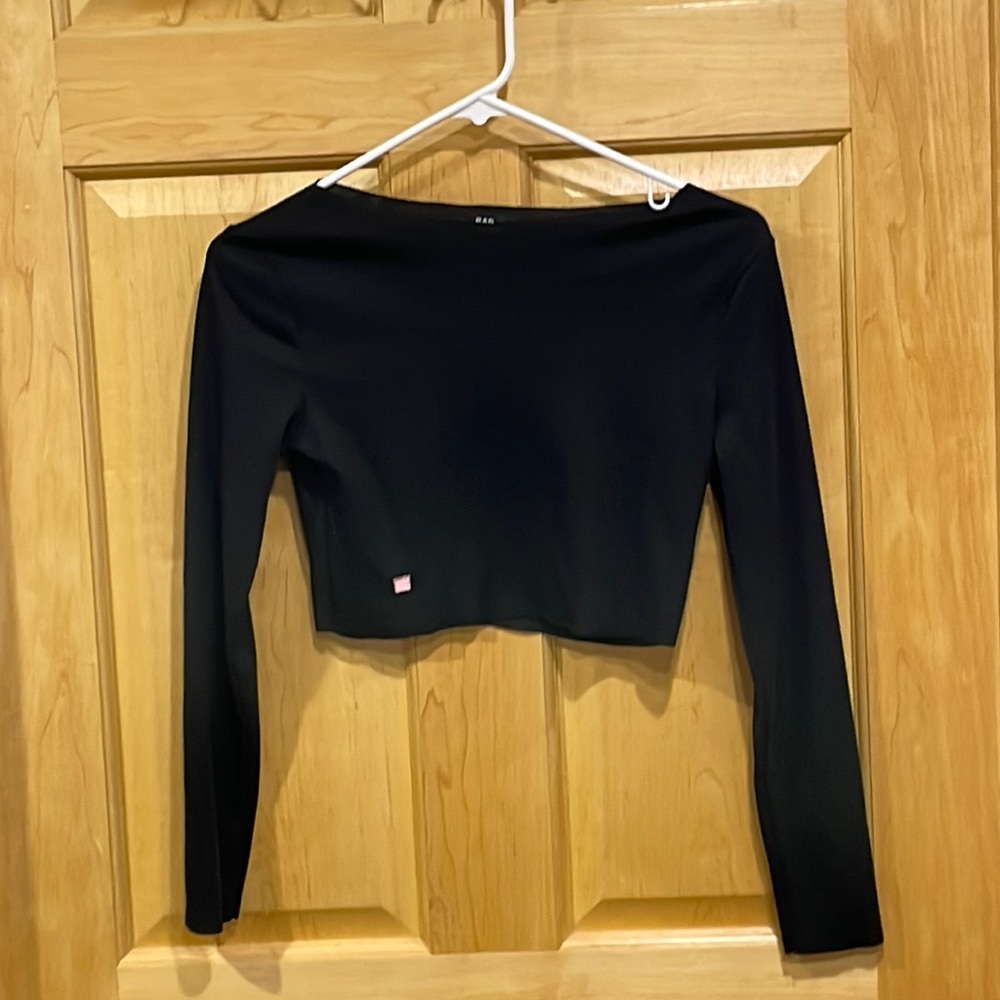 Bad Habit black crop top size S